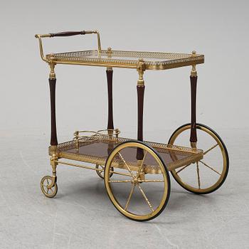 A second half of the 20th century tea trolley.