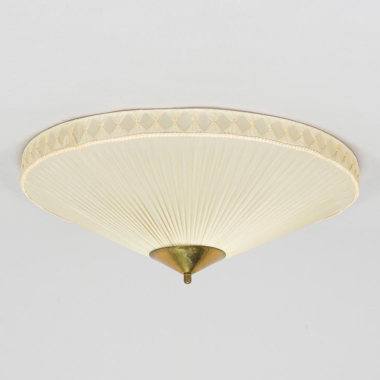 A mid-20th century ceiling light by Valinte.