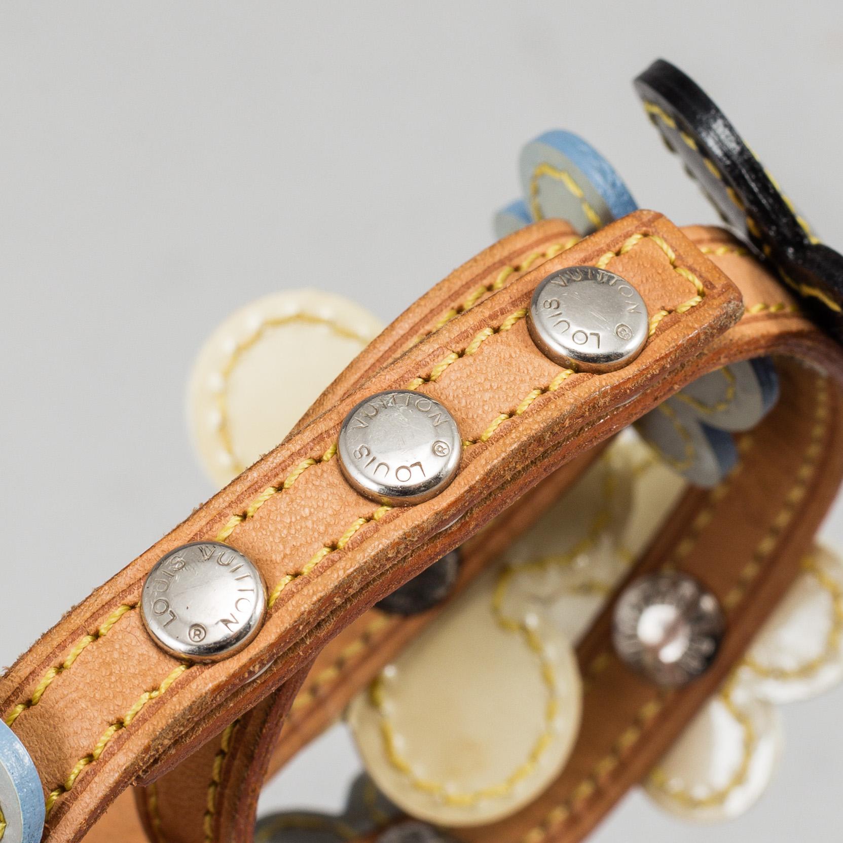 LOUIS VUITTON, 3 bracelets, 2 x 'Lexington bracelet' & 1 'Vernis Triple Tour Bracelet'.