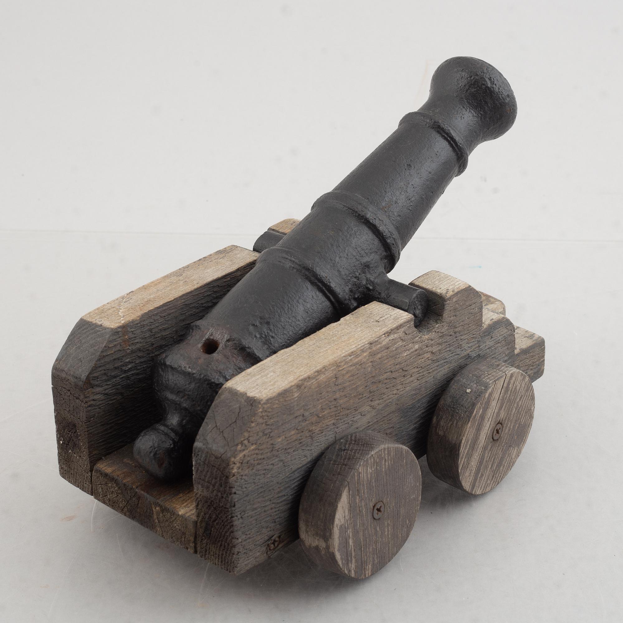 Two cannons from Hellefors, 19th century.