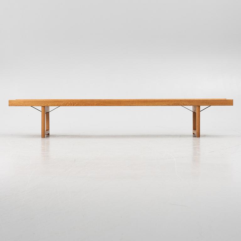 Torbjørn Afdal, bench, "Krobo", Mellemstrands Trevareindustri, Bruksbo, Norway, second half of the 20th Century.