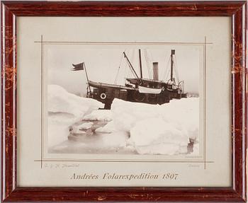 G & H HASSELBLAD, 3 st fotografier, "Andrées polarexpedition" 1897.
