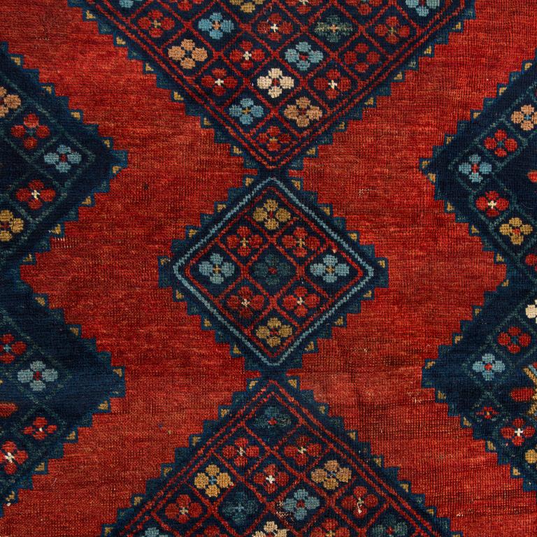A kazak carpet, South Caucasus ca. 208 x 159 cm.