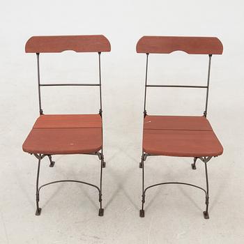 Garden chairs, a pair "Scandinavia" Hope, 21st century.