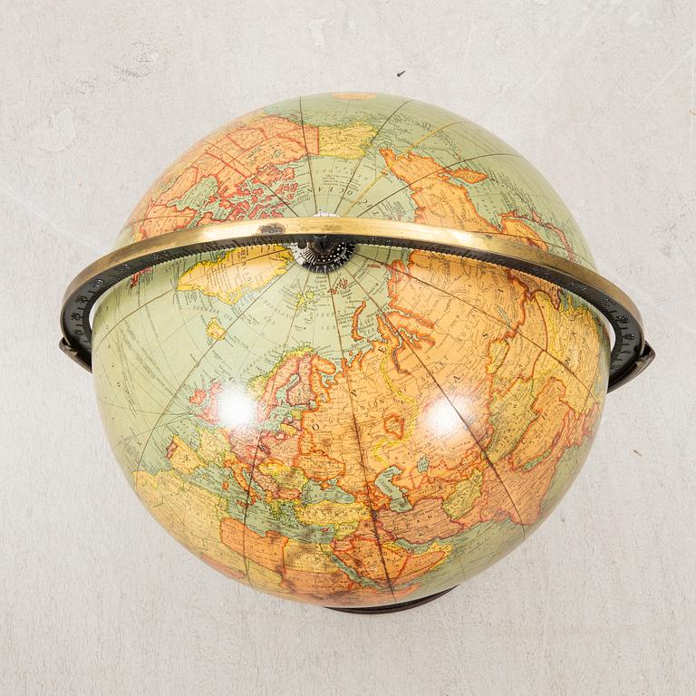 Jordglob USA Reploges globes 1940/50-tal.