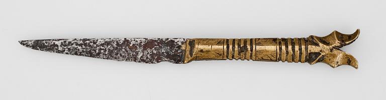 MATKNIV, gotik. Europa troligen 1400-tal.