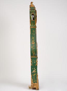 A rococo longcase clock by P. Ernst (watchmaker in Stockholm 1753-84).