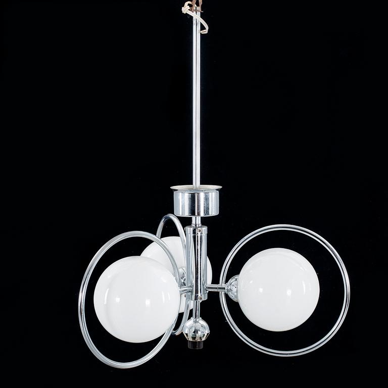 A CEILING LAMP FROM THE SECOND HALF OF THE 20TH CENTURY.