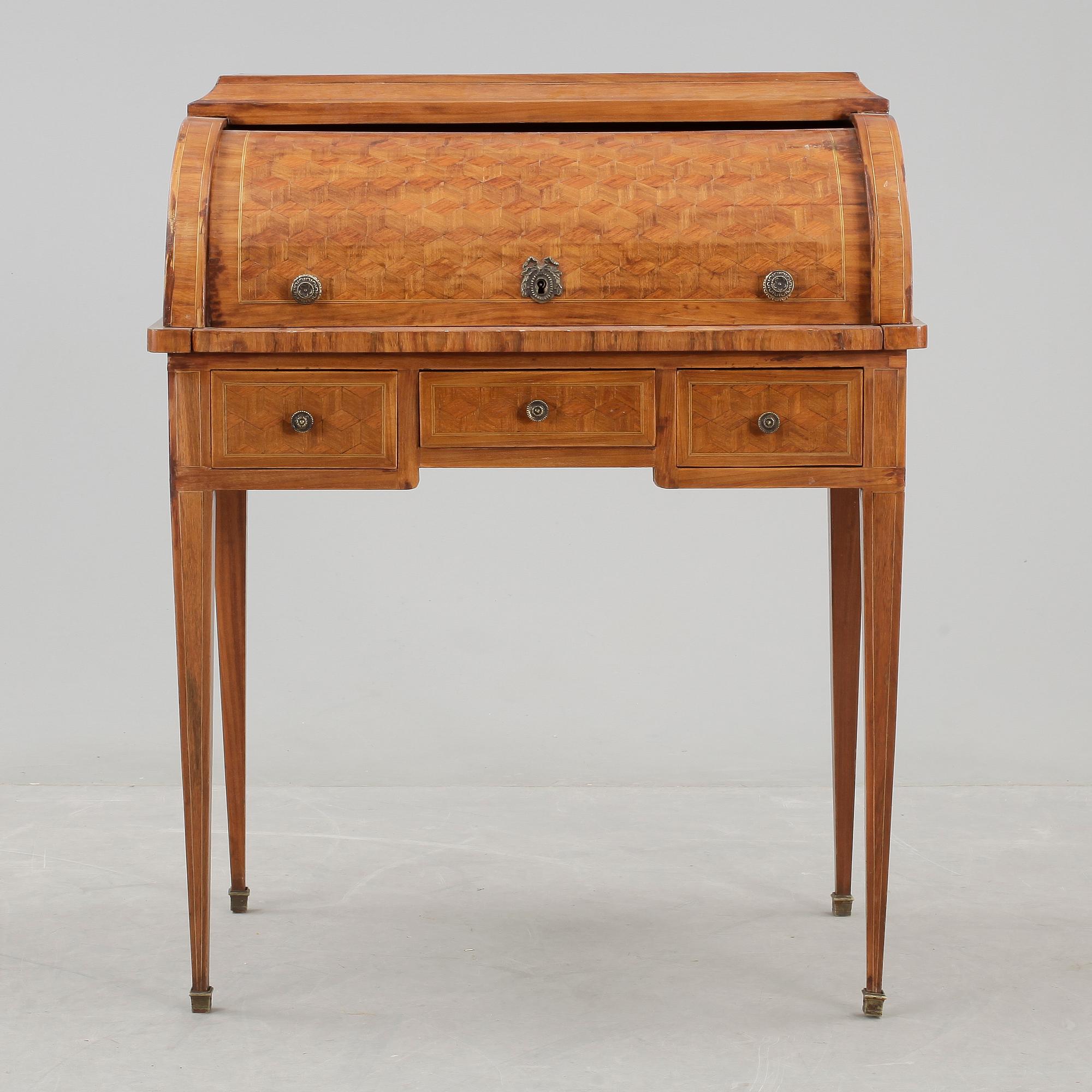 SEKRETÄR, Louis XVI stil, Frankrike, sent 1800-tal.