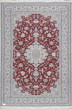 NAIN so called HABIBIAN, part silk, ca 306x205 cm.