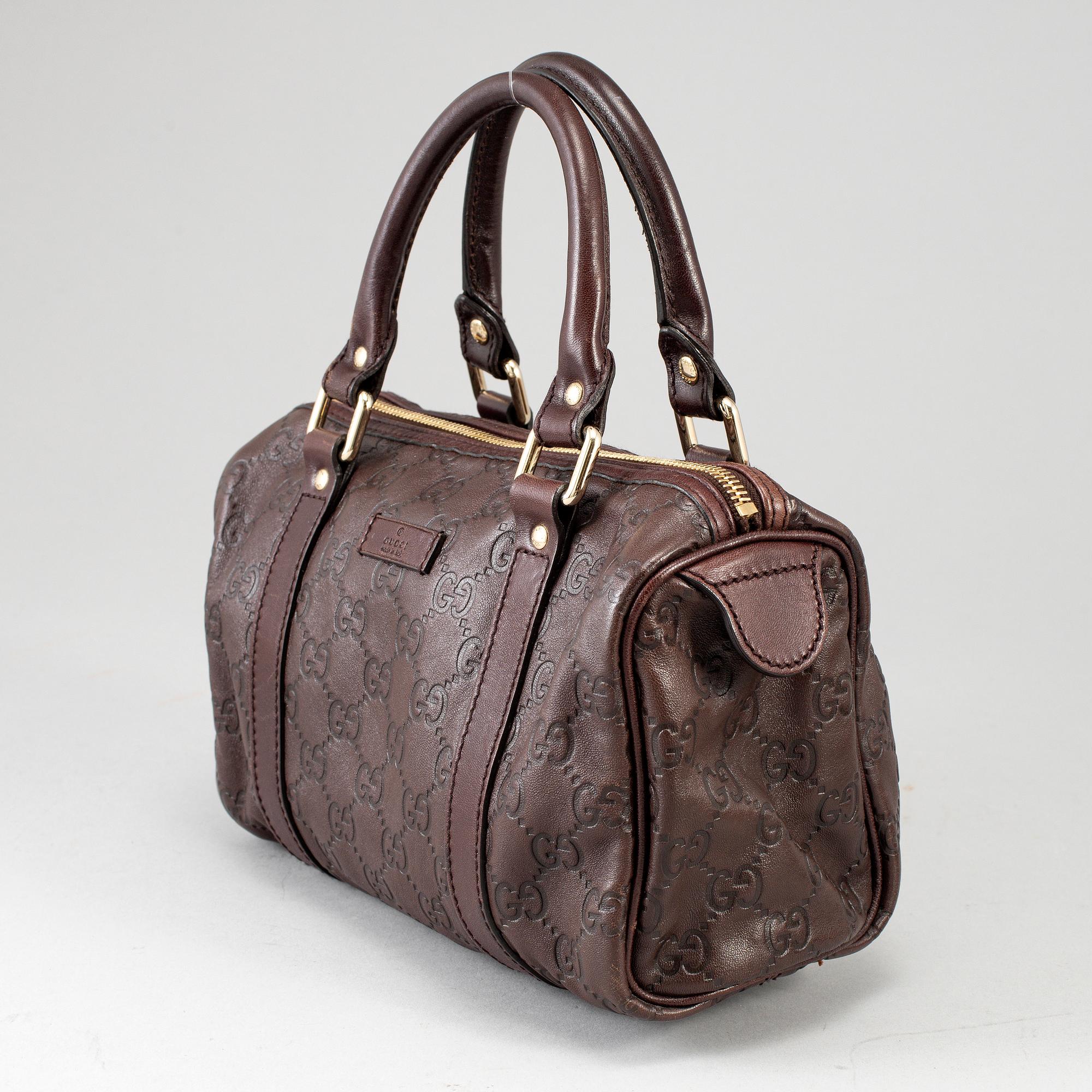GUCCI Guccissima Leather Joy Boston Bag. Bukowskis