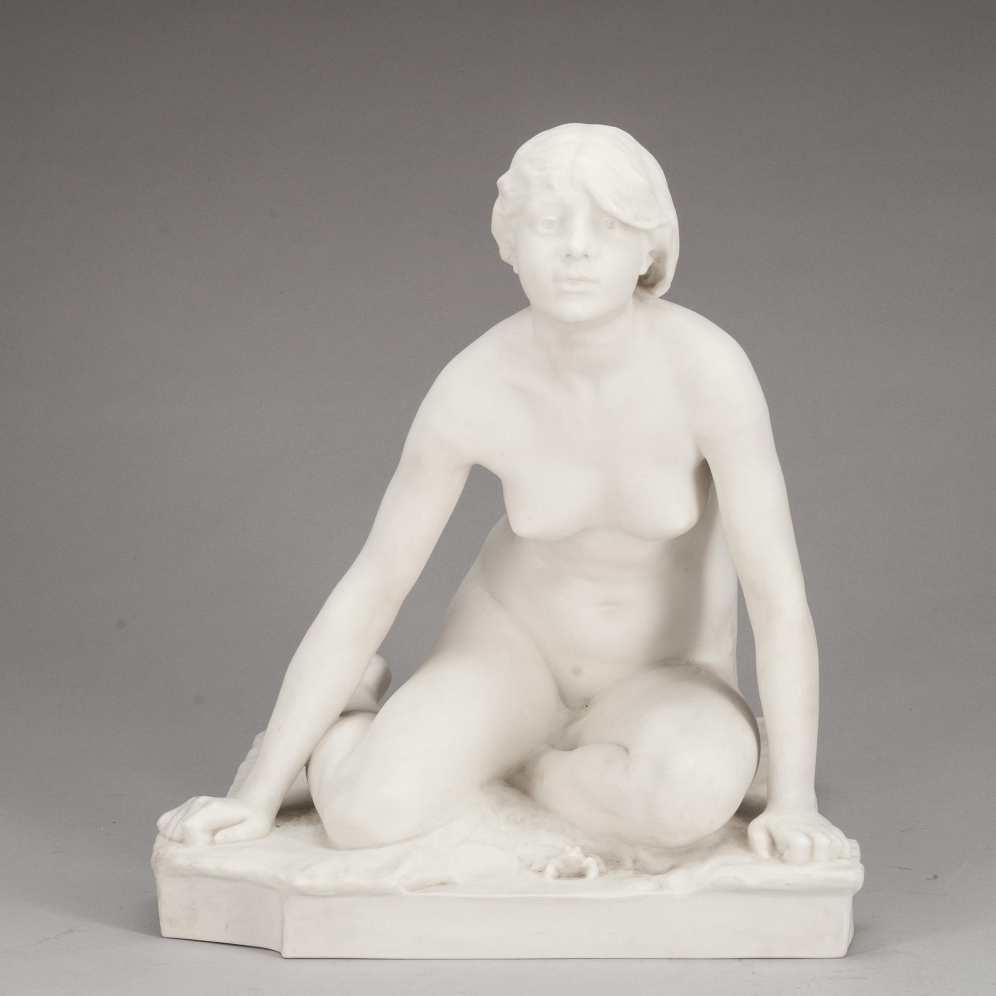 FIGURIN, parian, Per Hasselberg, Gustavsberg.