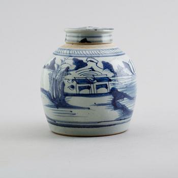 BOJAN MED LOCK, porslin, Kina, 1800-tal.