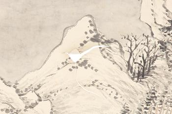 Unidentified artist, two scroll paintings, China, circa 1900/early 20th century.