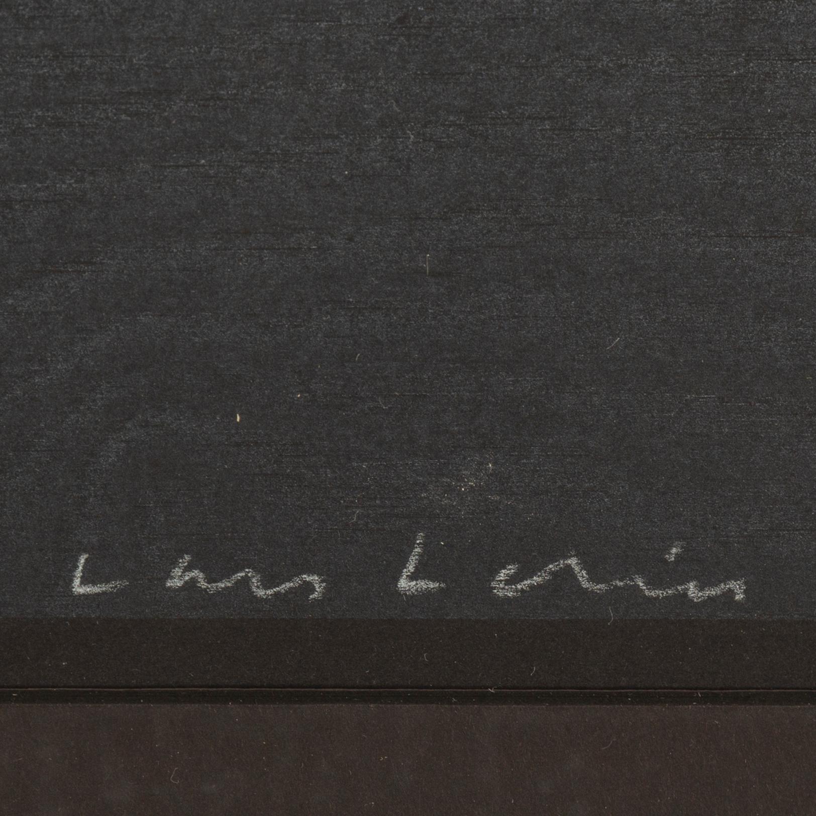 Lars Lerin, wood cut in colours, 1997, signed pt.