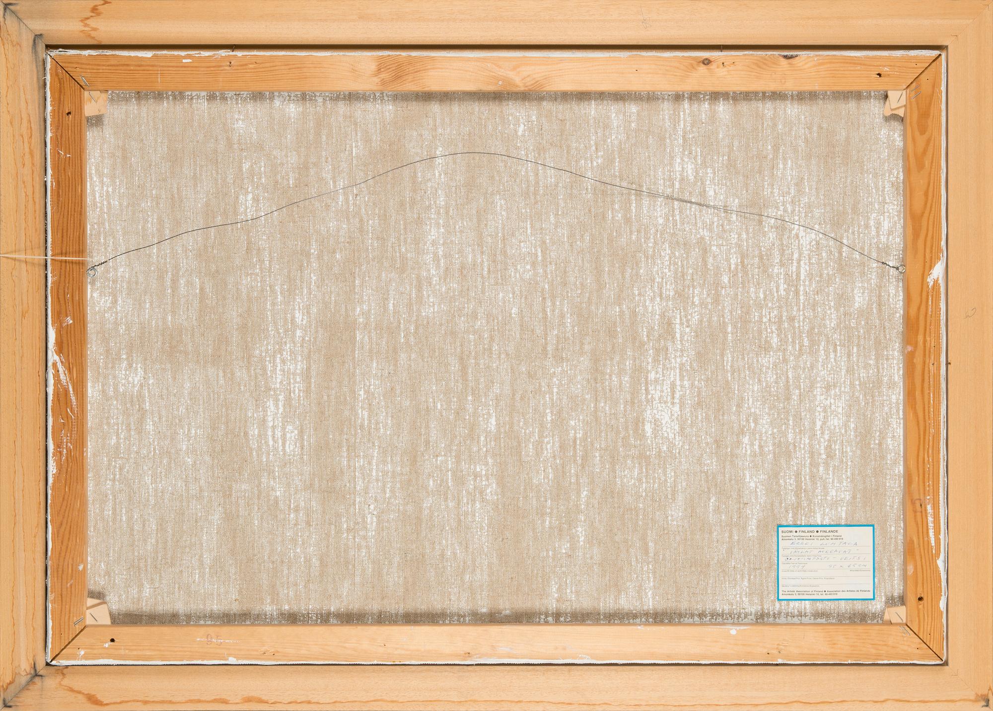 Erkki Luhtala, öljy kankaalle, signeerattu ja päivätty 1994.