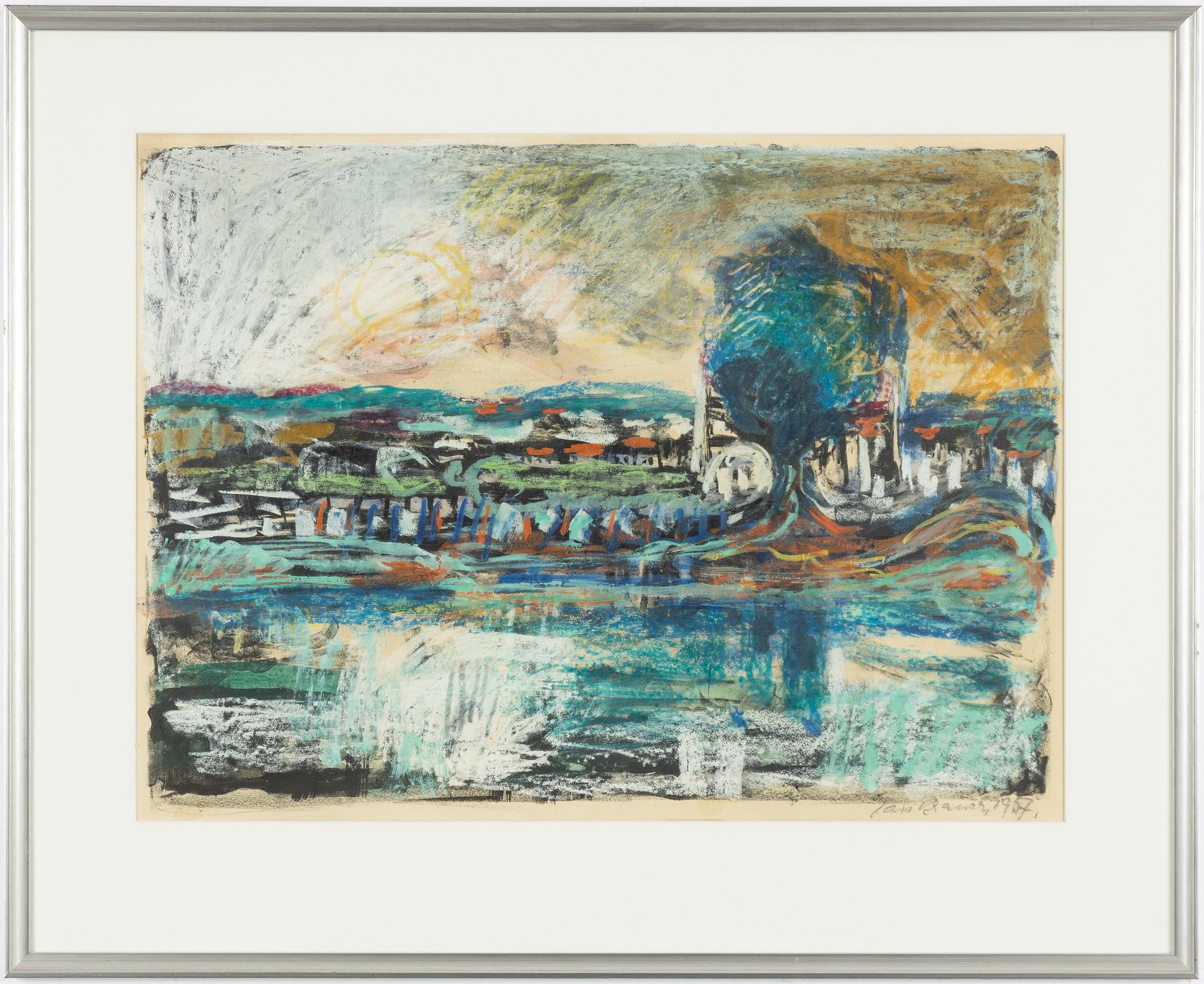 Jan Bauch, The City by the River.