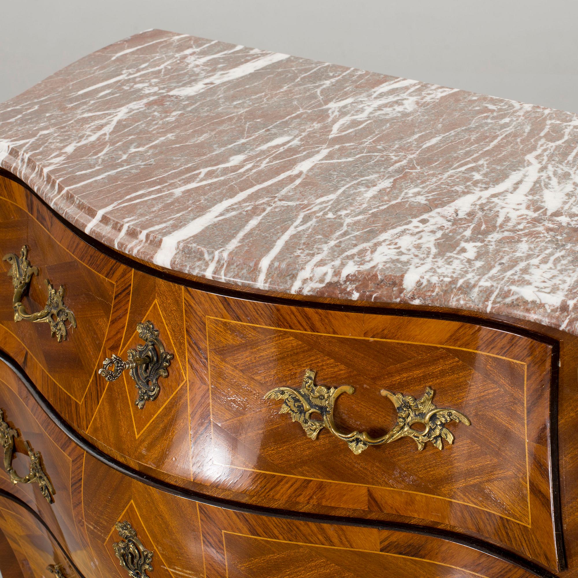 A Rococo-style bureau mid 1900's.