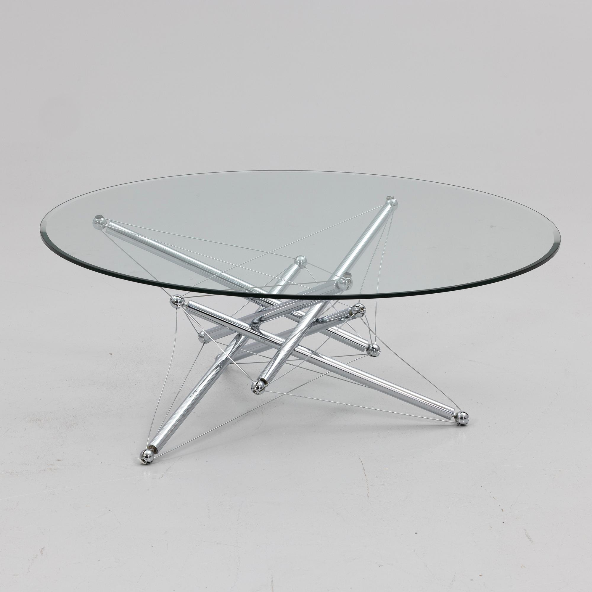 Theodore Waddell, coffee table, model 713, Cassina, 21st century.