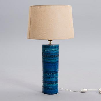 PÖYTÄVALAISIN, keramiikkaa, Aldo Londi, Bitossi, Italia 1960-luku.