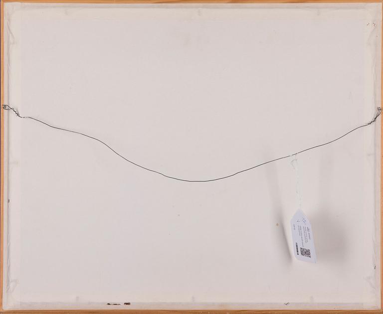 AARNE ULAPPA, akvarell, signerad och daterad 1925.