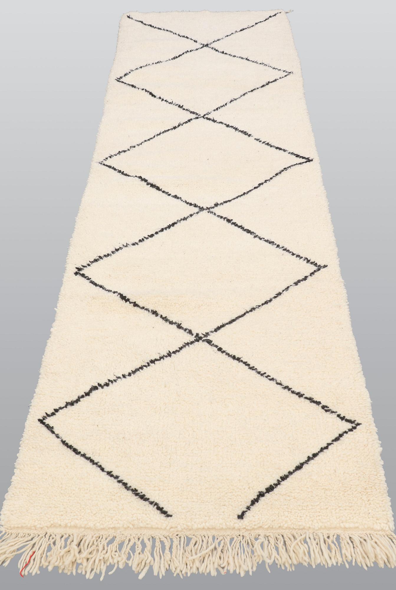 A runner, Morocco, ca 318 x 93 cm.