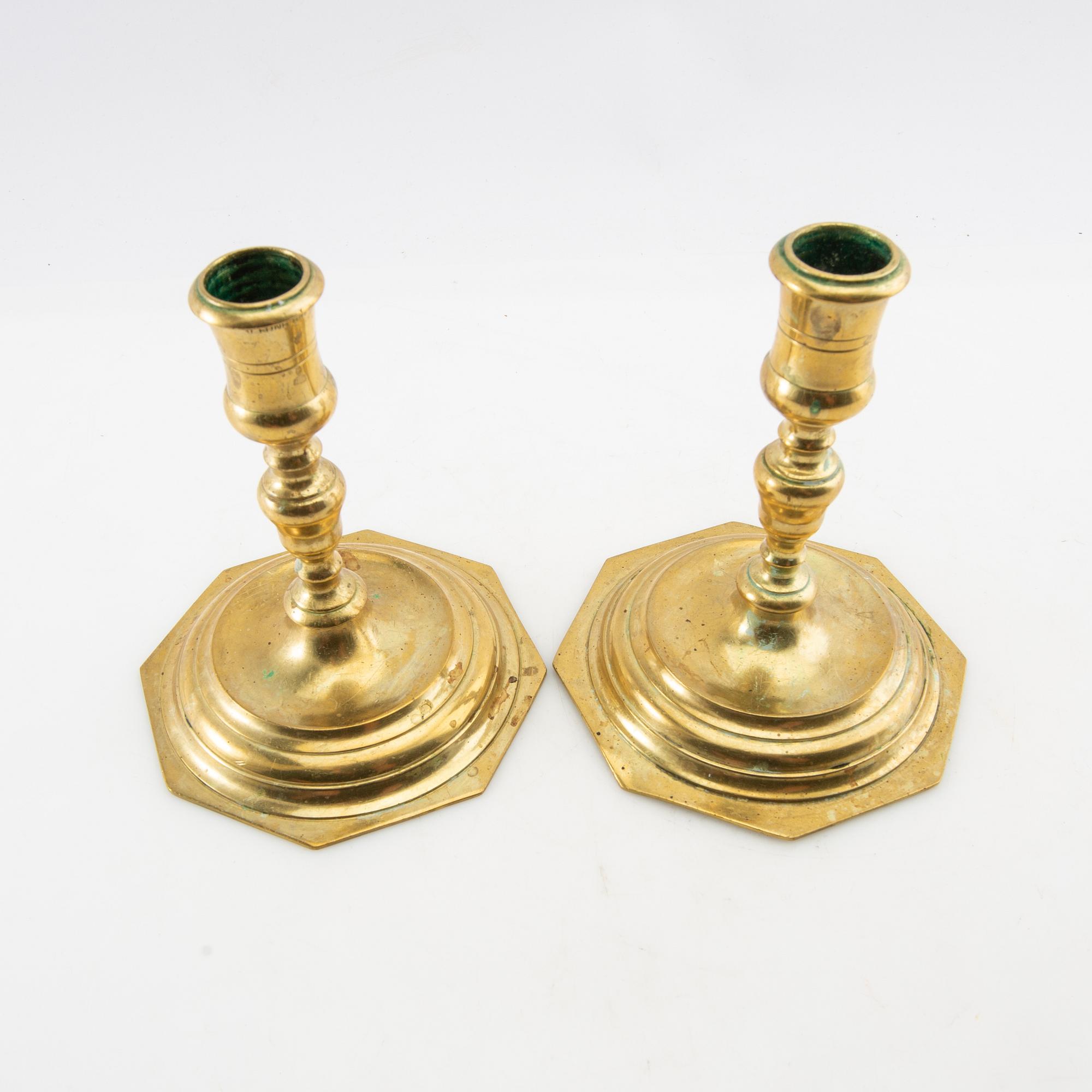 Candelabras a pair Baroque style 20th century.