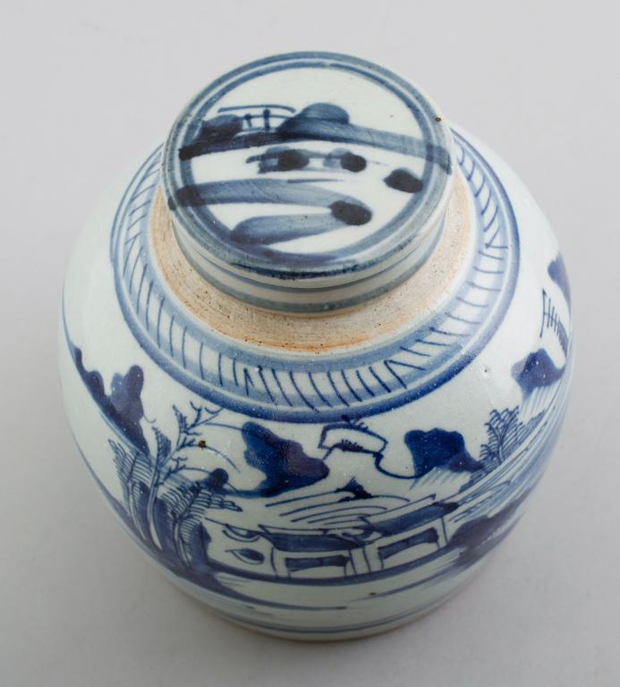 BOJAN MED LOCK, porslin, Kina, 1800-tal.
