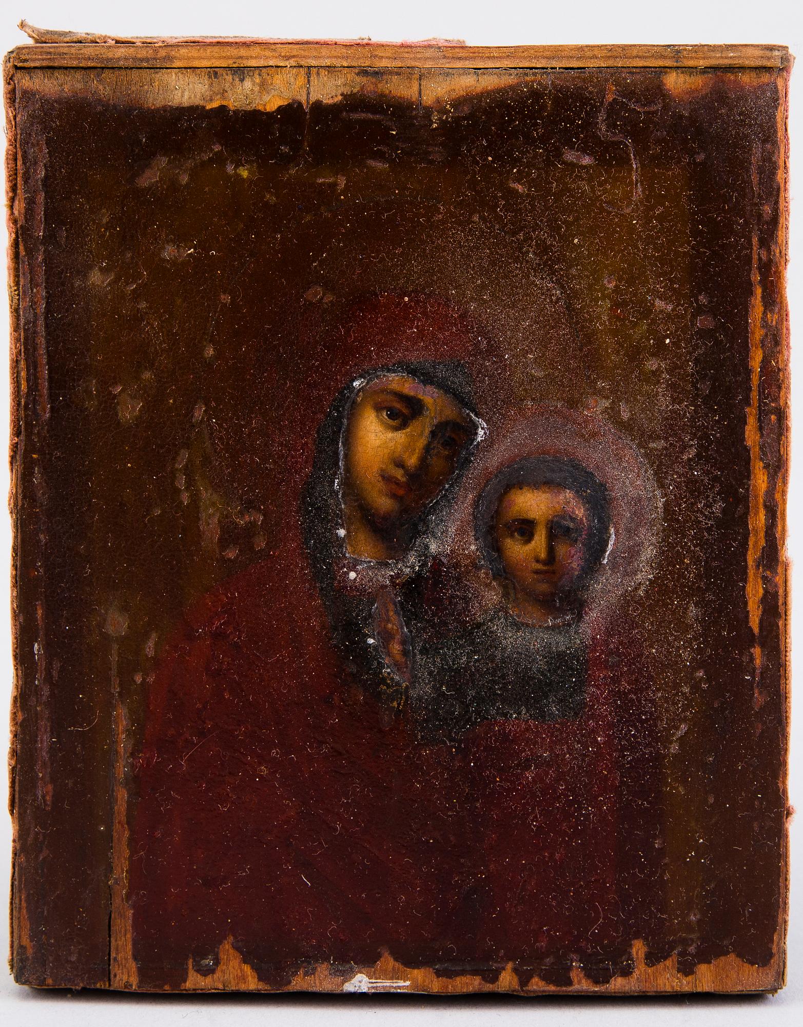 IKON, silver, Moscow ca 1900.