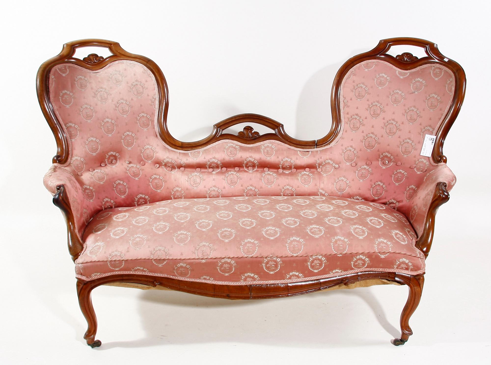 SOFFA, nyrokoko, 1800-talets senare hälft.