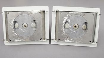 VÄGGLAMPOR, 2 st, Alfred Homann, Louis Poulsen, 1900-talets senare del.