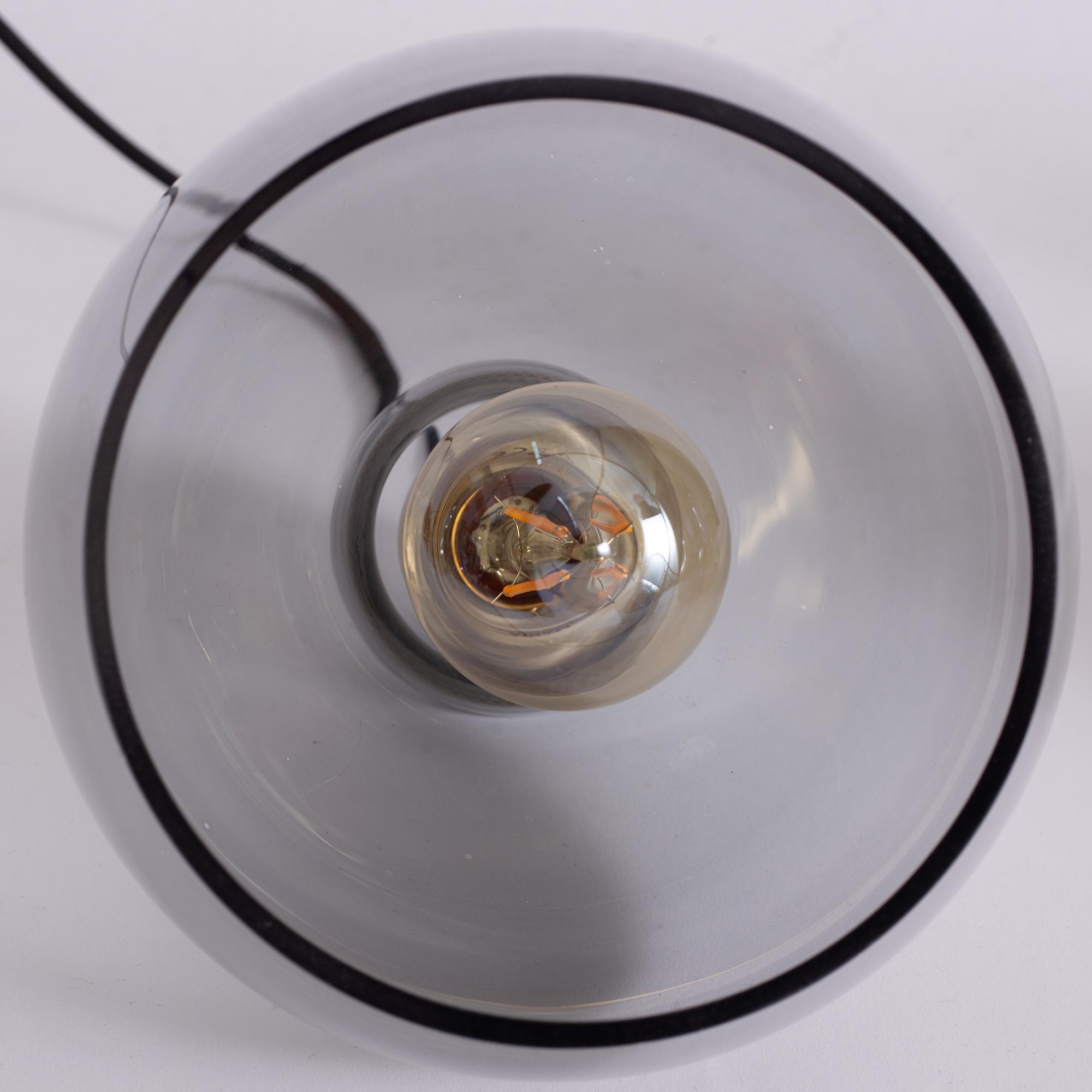 Sofie Refer, seven pendant lamps, "Mega Bulb", &Tradition.