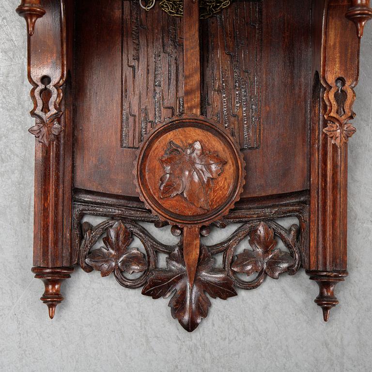 Väggpendyl, Schwarzwaldområdet, E. Wehrle & Co,1800-talets slut.