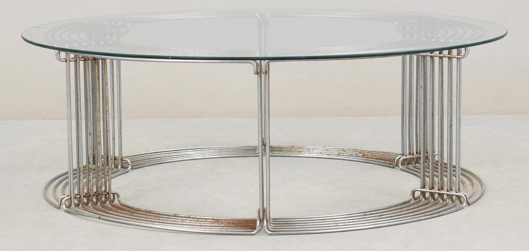 SOFFBORD, Verner Panton för Fritz Hansen, 1960-tal.