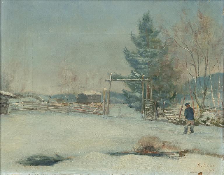 Alarik Böök, Winter motif.