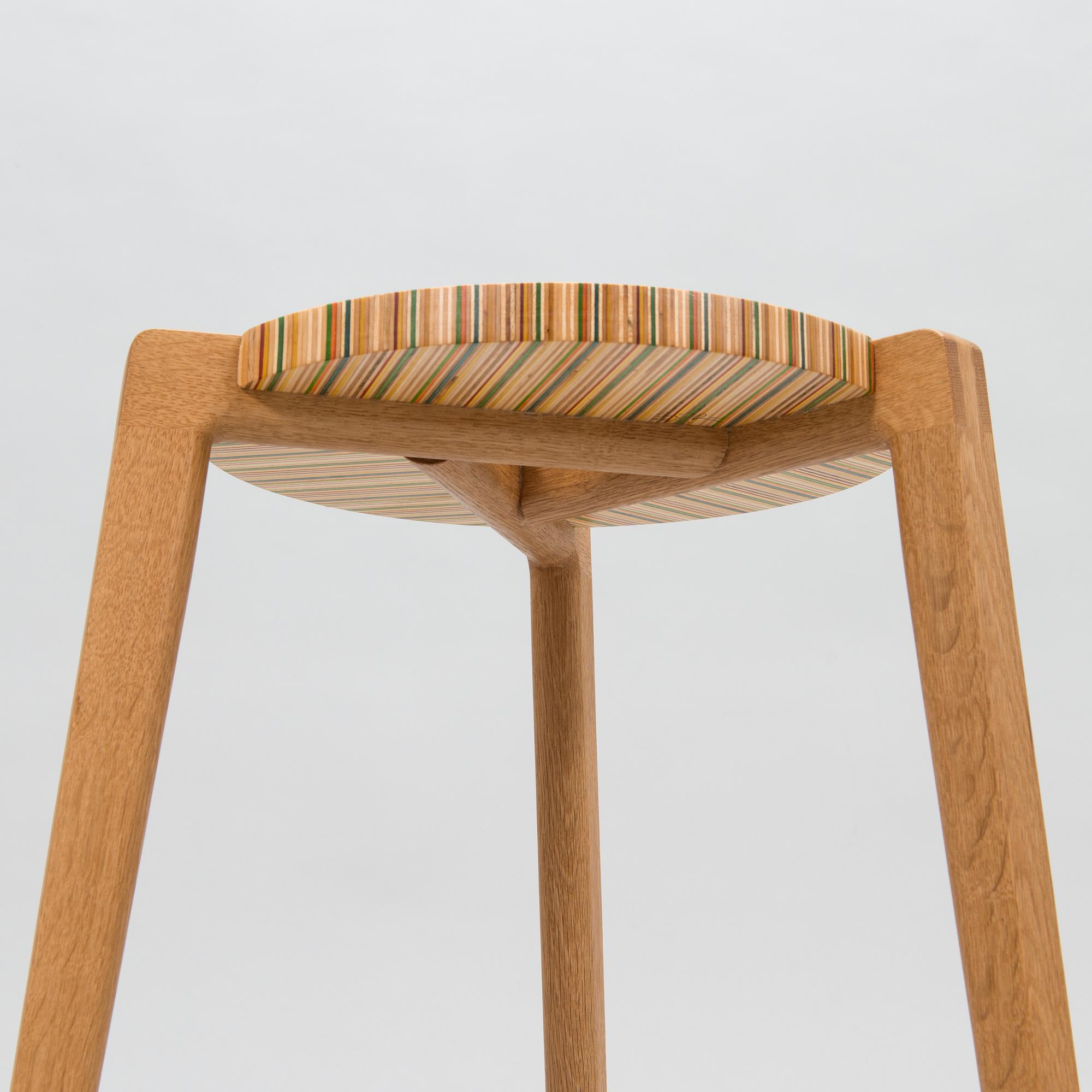ALEKSI PUUSTINEN, Stool, signed and numbered.