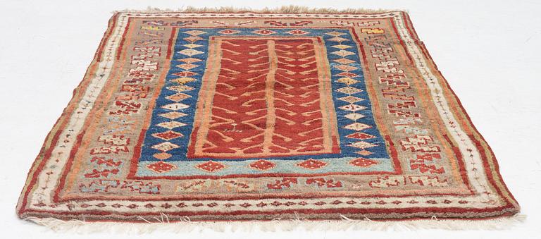 Rug, Konya Karaman "Tree of Life", Antique, Ca 160 x 115 cm.