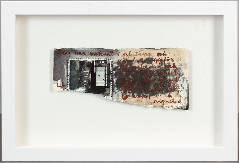 LARS LERIN, akvarell, signerad LL.