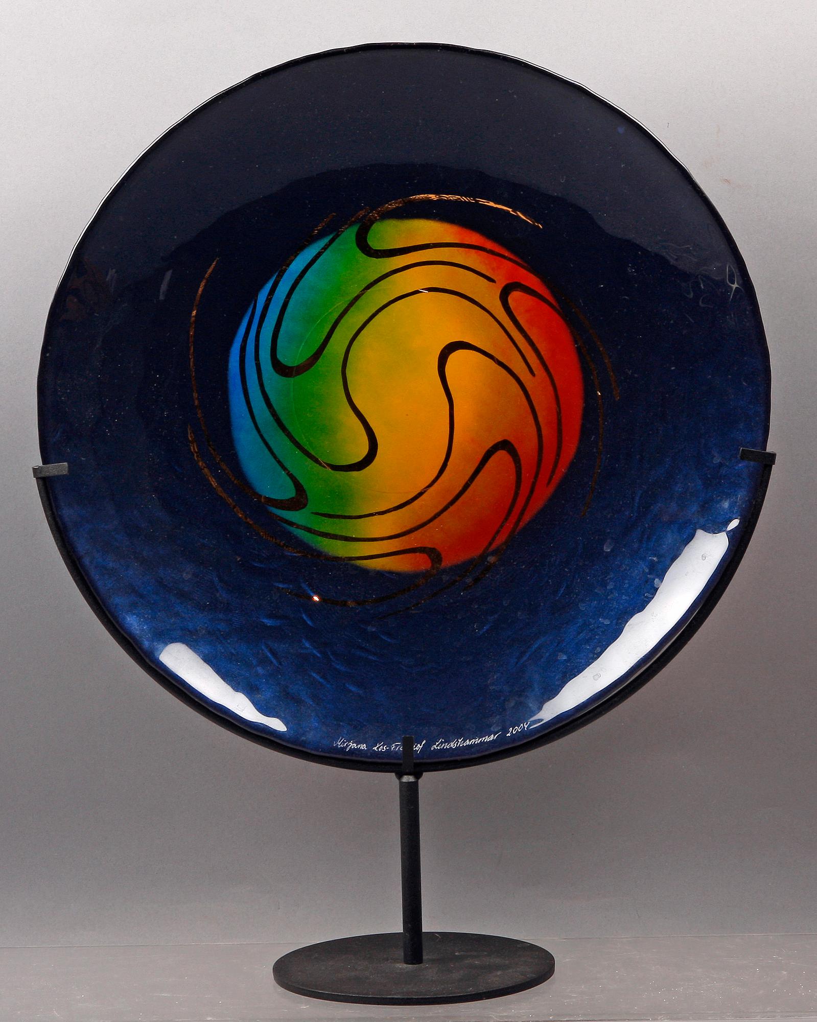 FAT/SKULPTUR, glas, Mirjana Kos-Frithiof, Lindshammars glasbruk.