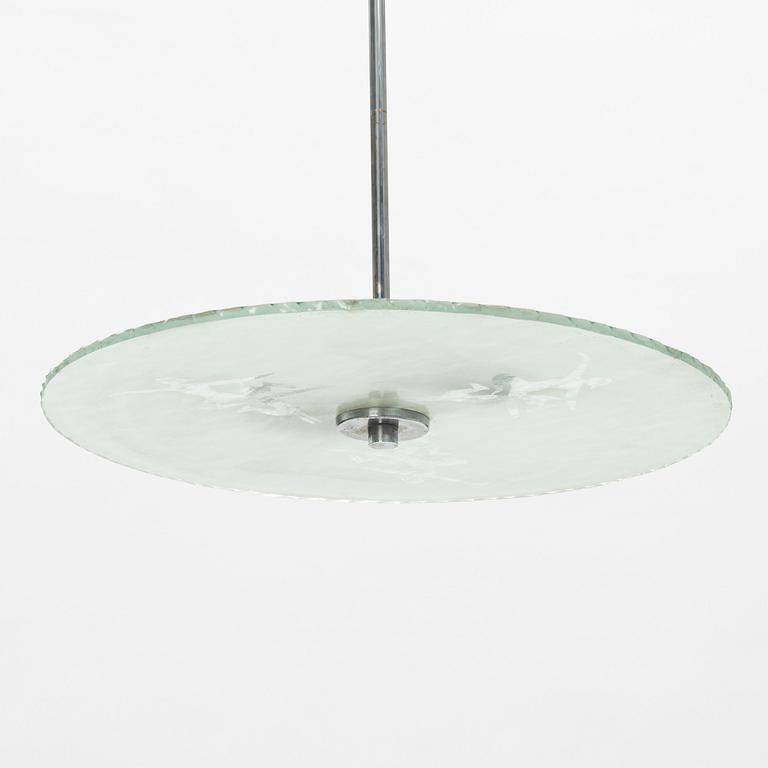 Taklampa, 1930/40-tal.