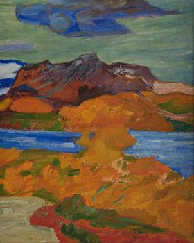 Helmer Osslund, "Utsikt mot Stora Sjöfallet".