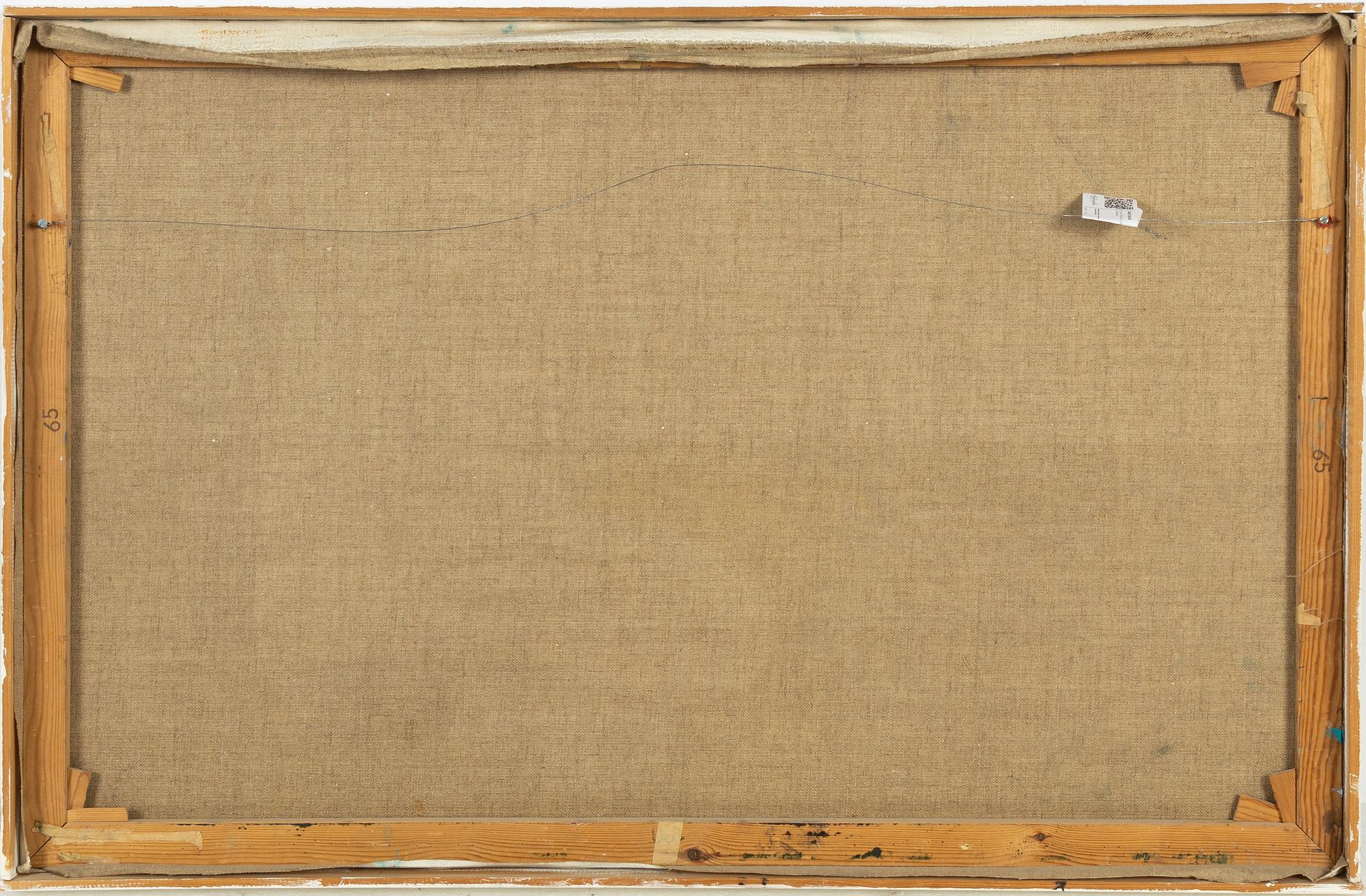 Lasse Persson, oil on canvas, signed.