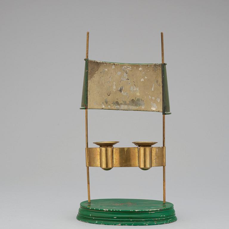 A late Empire 19th century table lamp.