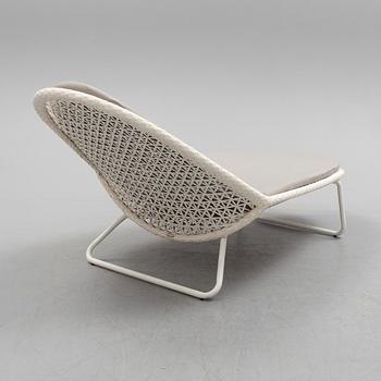A Cane-line sun bed from Denmark, 21st Century.