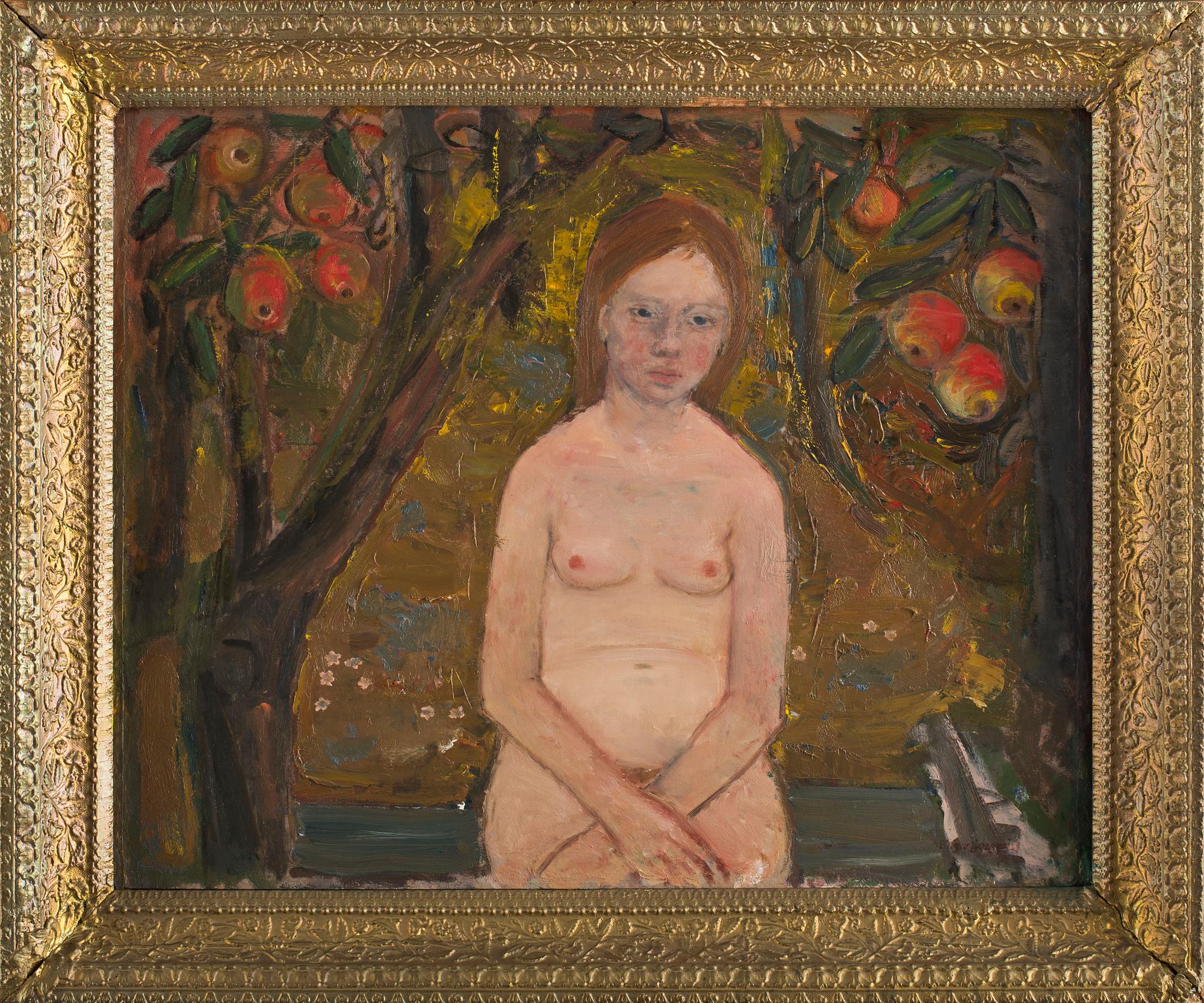 BIRGER LJUNGQUIST, olja på pannå, signerad.