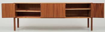 A Josef Frank mahogany sideboard by Svenskt Tenn, model 1015.