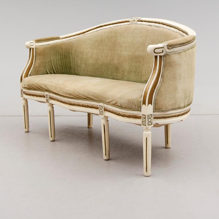 SOFFA, gustaviansk stil, 1900-talets första hälft.