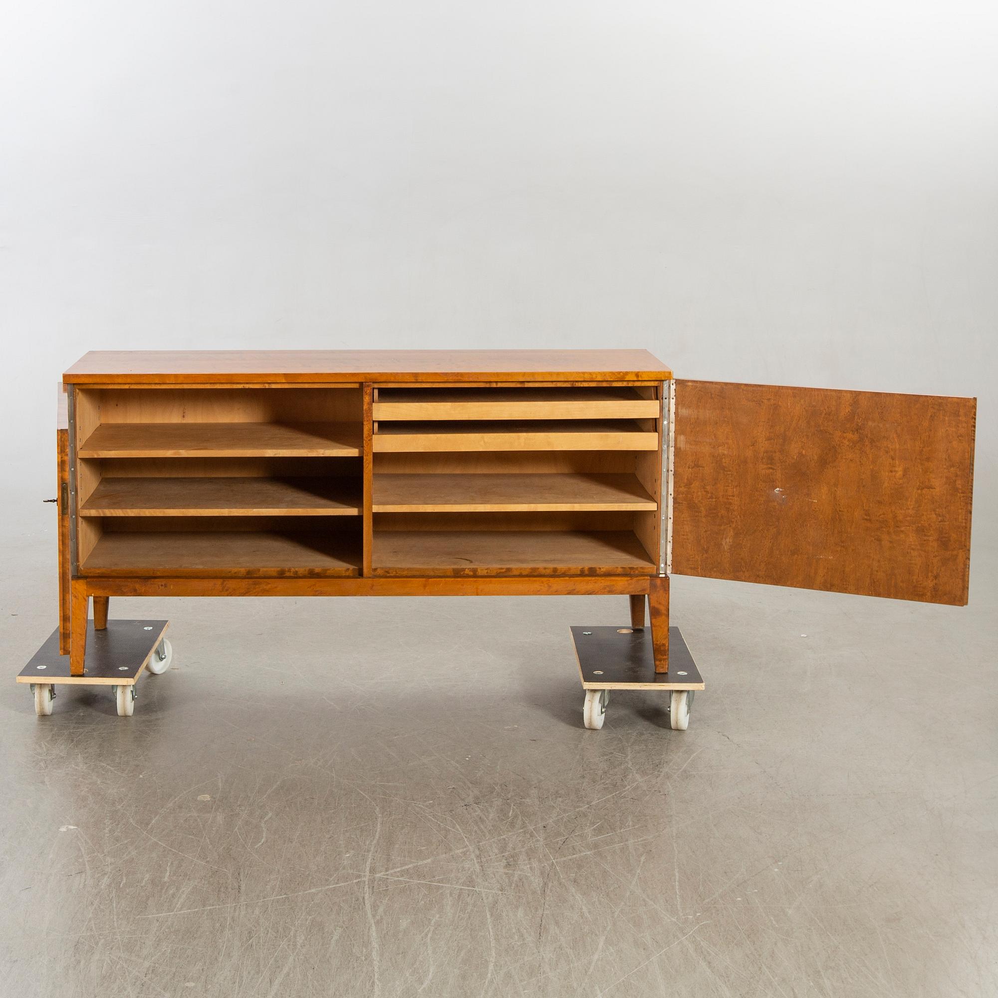 Sideboard Björk, Intarsia, 1930-40-tal.