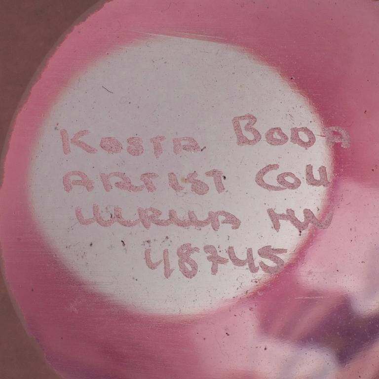 VAS, glas, Ulrica Hydman-Vallien, Kosta Boda. Signerad och numrerad.