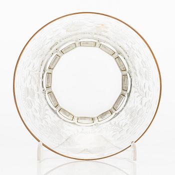 Moser, glasuppsättning, 95 dlr, "Maharani", 1930-40-tal.